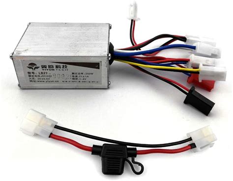 L Faster 24v 250w Brushed Motor Controller With Fuse Block