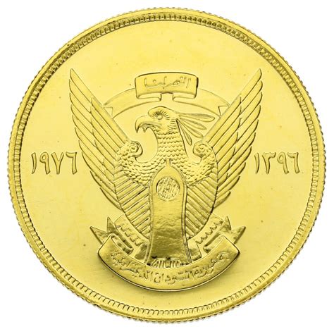 1976 Sudanese 100 Pounds Gold Coin - £2,056