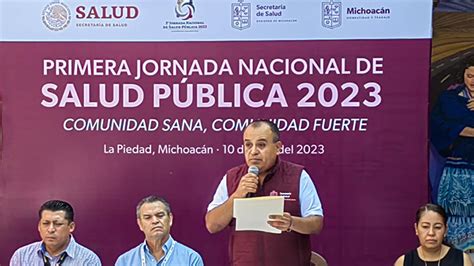 Inicia 1er Jornada De Salud Pública 2023 En La Piedad Brunoticias