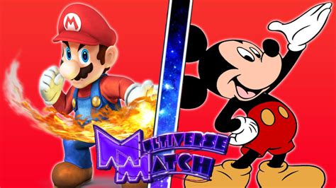 Mario Vs Mickey Mouse By Supercharlie623 On Deviantart