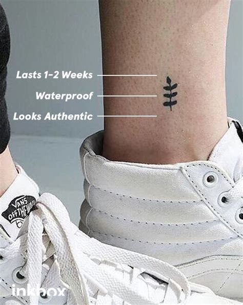 Semi Permanent Tattoos That Applies In 15 Minutes Develops Over 24