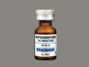 Buprenorphine Hcl Injection Uses Side Effects Interactions