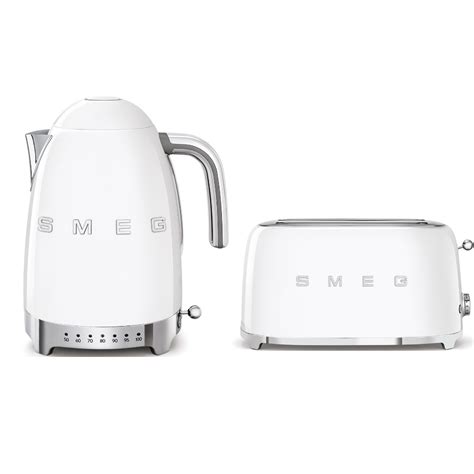 Набор: Чайник SMEG KLF04WHEU Белый + Тостер SMEG TSF02WHEU Белый купить ...