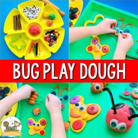 Bug Play Dough Activity