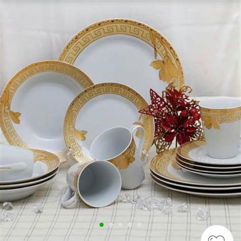 Jual Dinner Set D16 Lily Perlengkapan Makan Vicenza Asli Bergaransi