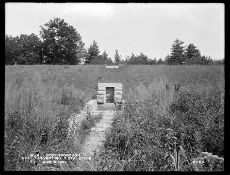 Wachusett Aqueduct Inlet Culvert No 7 Station 27113 Northborough