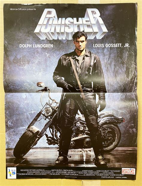 Punisher (Dolph Lundgren) - Movie Poster 40x60cm - New World ...