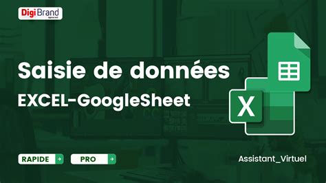 Je Vais Saisir Vos Donn Es Excel Ou Googlesheet Par Obin Brice