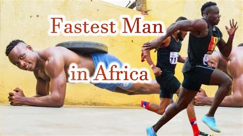 FASTEST MAN IN AFRICA Ferdinand Omanyala The Rise Training 100m