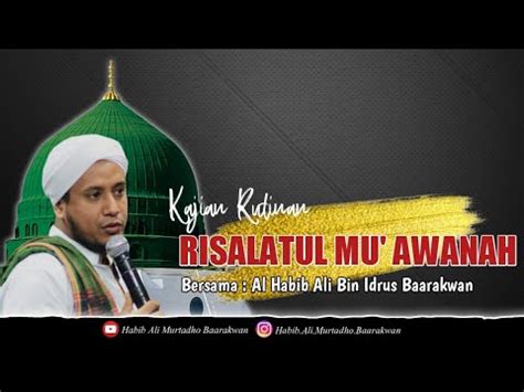 Live Kajian Kitab Risalatul Muawanah Habib Ali Murtadho Bin Idrus