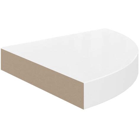 Furniture Limited Tag Re D Angle Flottante Blanc Brillant