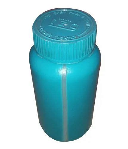 Screw Cap Blue 150 Ml Pharmaceutical HDPE Bottle Use For Storage