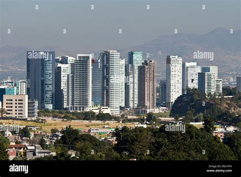 View of Santa Fe, at Mexico City Stock Photo - Alamy