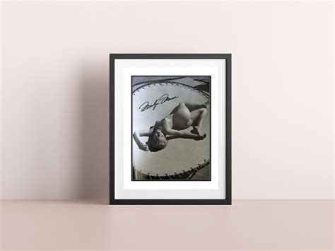 Marilyn Monroe Rare Full Nude Sexy Vintage Trampoline Posters Etsy