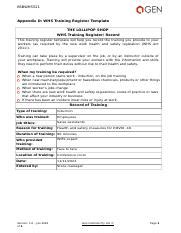 Bsbwhs Appendix D Whs Training Register Docx Bsbwhs