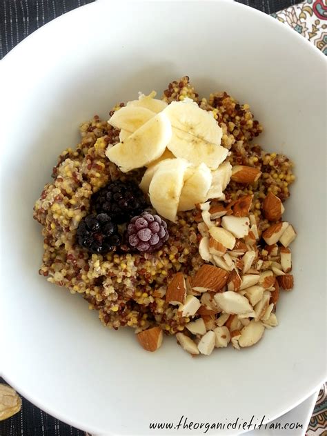 Super Grain Breakfast Bowl (Gluten Free) - The Organic Dietitian