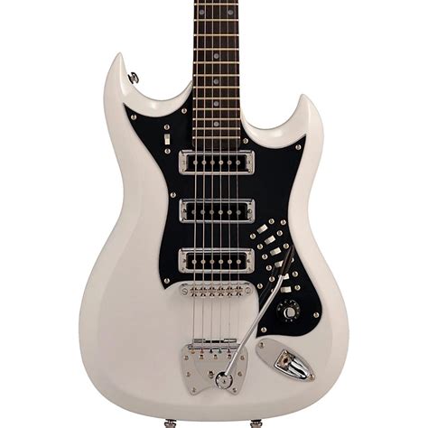 Hagstrom Retroscape Series H III Electric Guitar Gloss White Guitar