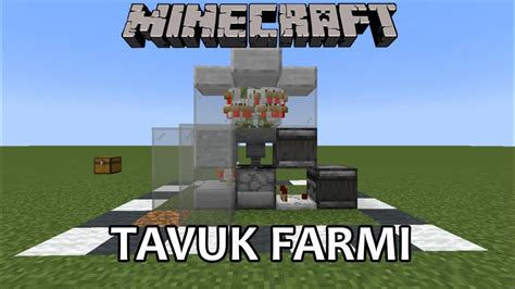 Minecraft Kolay ve Kompakt Tavuk Farmı 1 17 Easy and Compact