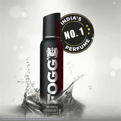 Buy Fogg Marco Perfume Body Spray For Men Black Everyday Deodorant