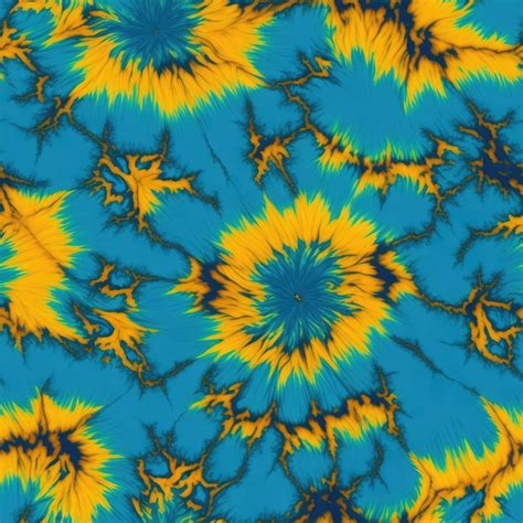 Premium AI Image Seamless Tie Dye Pattern Design