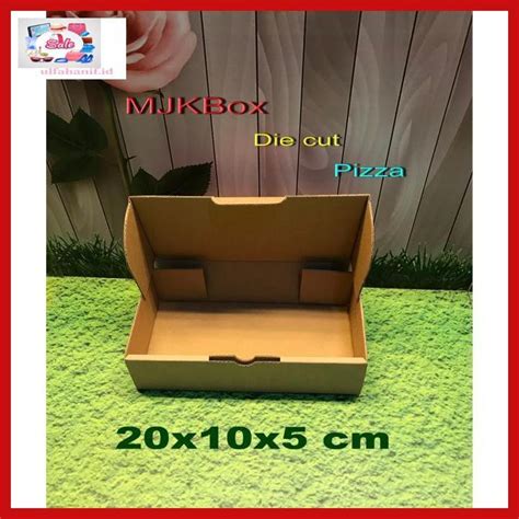 Jual Fr7t799 Kardus Karton Box Uk 20x10x5 Cm Model Kardus Pizza Baru Polos Ghighk Shopee