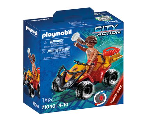 Sauveteur En Mer Et Quad Unit Playmobil V Hicules Et Figurines