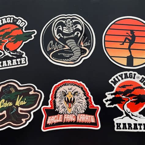 Cobra Kai Stickers - Etsy