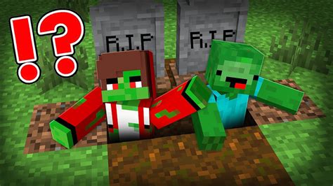 Jj And Mikey Became Zombies Maizen Minecraft Challenge Youtube