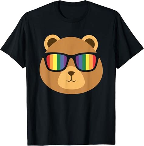 Amazon Gay Bear Pride T Shirt Clothing