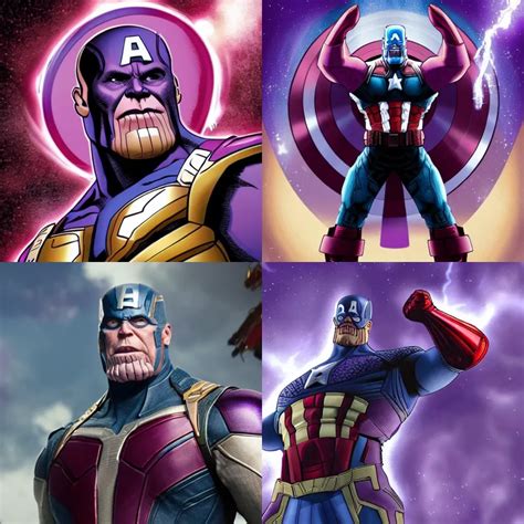 Thanos As Captain America Stable Diffusion OpenArt