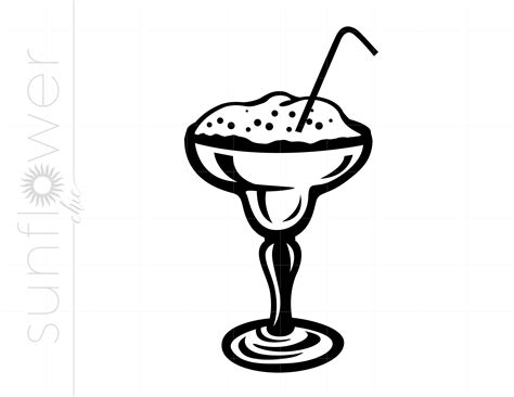 Cocktails Svg Clip Art Plotterdateien Margarita Svg Martini Etsy De