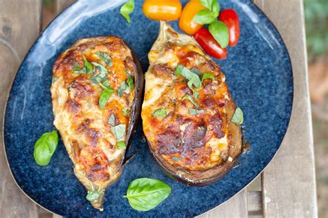 Aubergines farcies végétariennes Les Joyaux de Sherazade