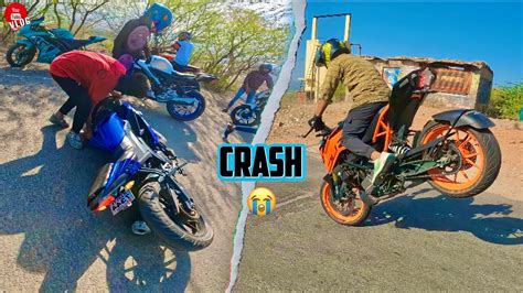 Sunday Ride Par Sab Kuch Khatam Ho Gya R15 Crash Total Loss