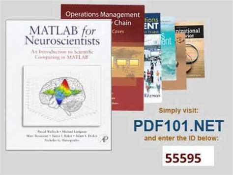 MATLAB For Neuroscientists An Introduction To Scientific Computing In