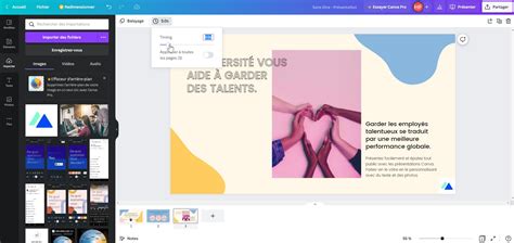 Comment Cr Er Un Diaporama Sur Canva Tapes Suivre