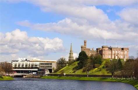 Castle at Inverness in Scotland — Stock Photo © jeffbanke #10975033