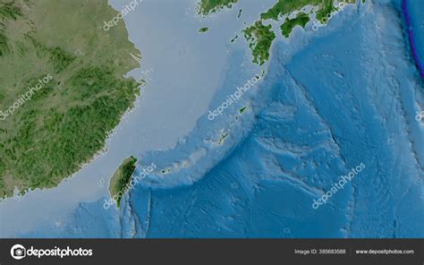 Neighborhoods Okinawa Tectonic Plate Satellite Map Van Der Grinten