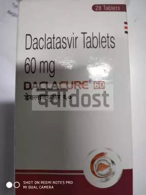 Daclacure Mg Tablet Upto Off Dawaadost