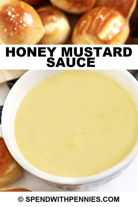 Honey Mustard Sauce {4 Ingredients} Spend With Pennies