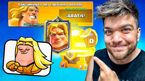 Completando El Desaf O Del Caballero Dorado Clash Royale Youtube