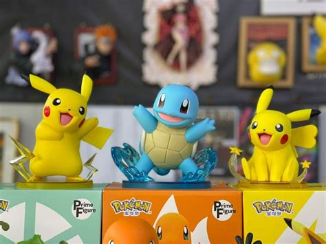 Funism Pokemon Prime Figure Charmander Bulbasaur Squirtle Pikachu Evee