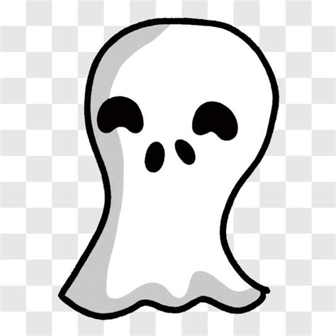 Download White Ghost Face Clip Art for Halloween and Holiday ...