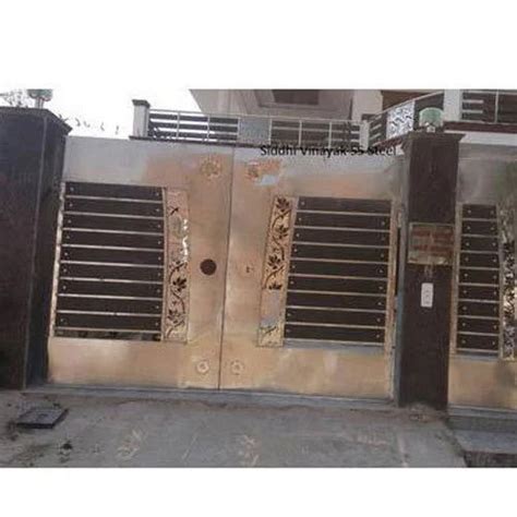 Designer Stainless Steel Main Gate At 2000 00 Inr In Gurugram Siddhi