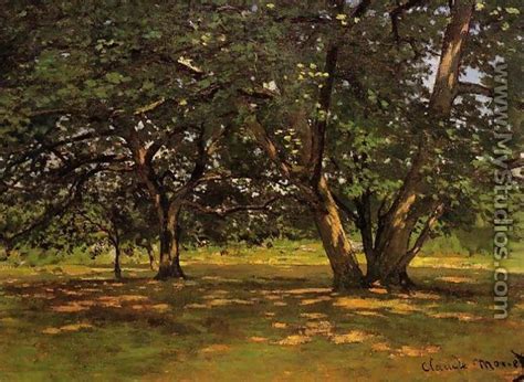 Fontainebleau Forest By Claude Oscar Monet MyStudios