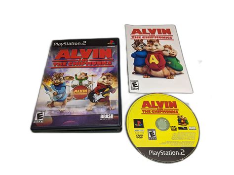 Alvin And The Chipmunks The Game Sony Playstation 2 Complete In Box