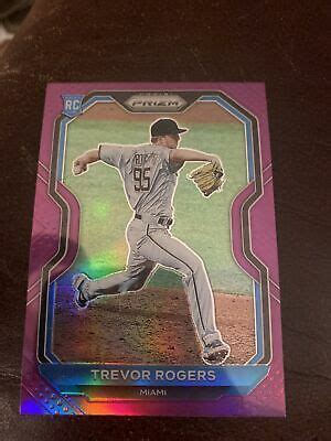 Trevor Rogers RC 2021 Panini Prizm Rookie PINK PRIZM SP Parallel