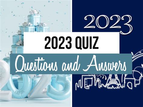 The Ultimate 2023 Quiz 10 Questions And Answers Quiz Trivia Games