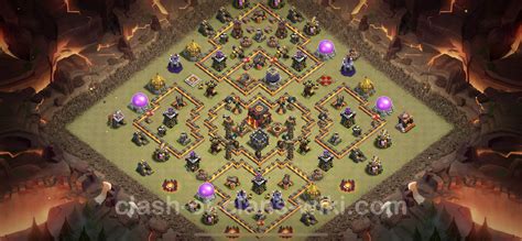 Best Anti 2 Stars War Base Th10 With Link Anti Everything 2023 Town