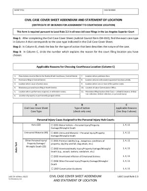 Fillable Online LASC Attorney Portal Los Angeles County Superior