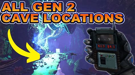 Ark Genesis Part 2 Cave Locations All Cave Locations On New Ark